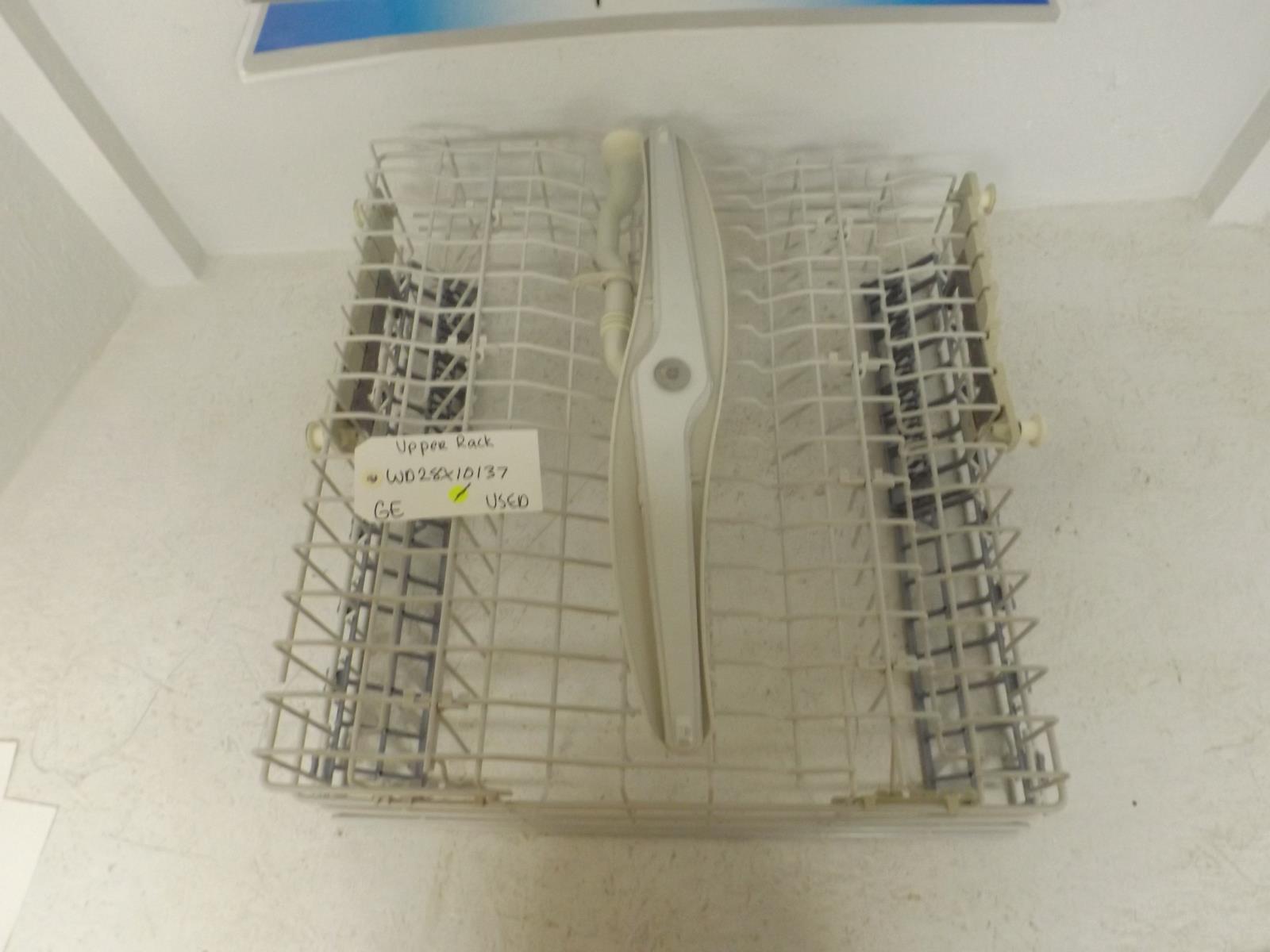 GE Dishwasher Dishrack Upper WD28X10137 Used GE Dishwasher Dishrack Upper WD28X10137 Used